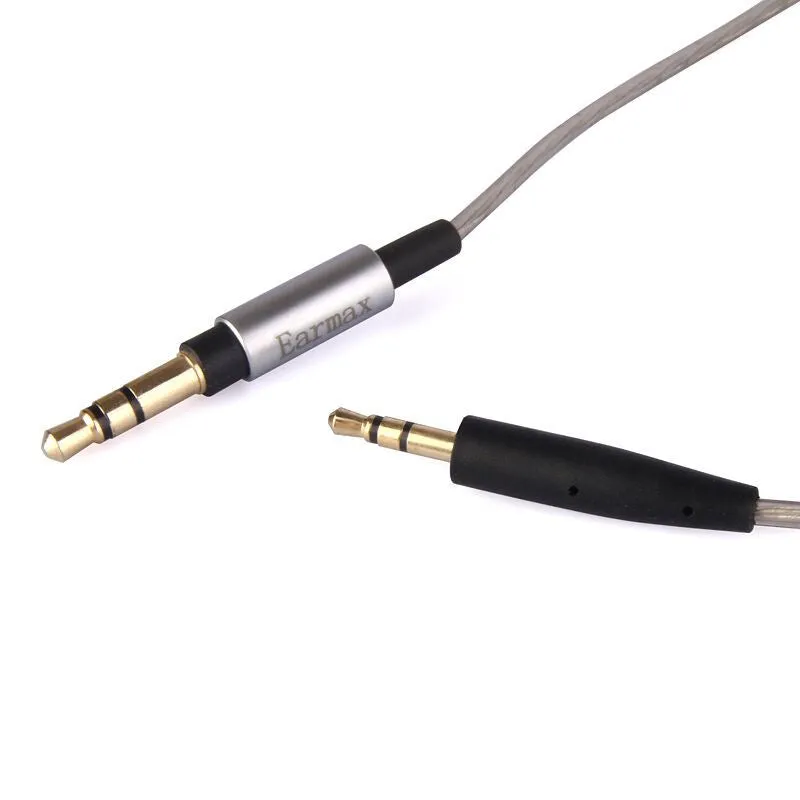 1.8m 6ft Replacement sliver Audio Cable For JBL Everest 300 700 Elite headphones