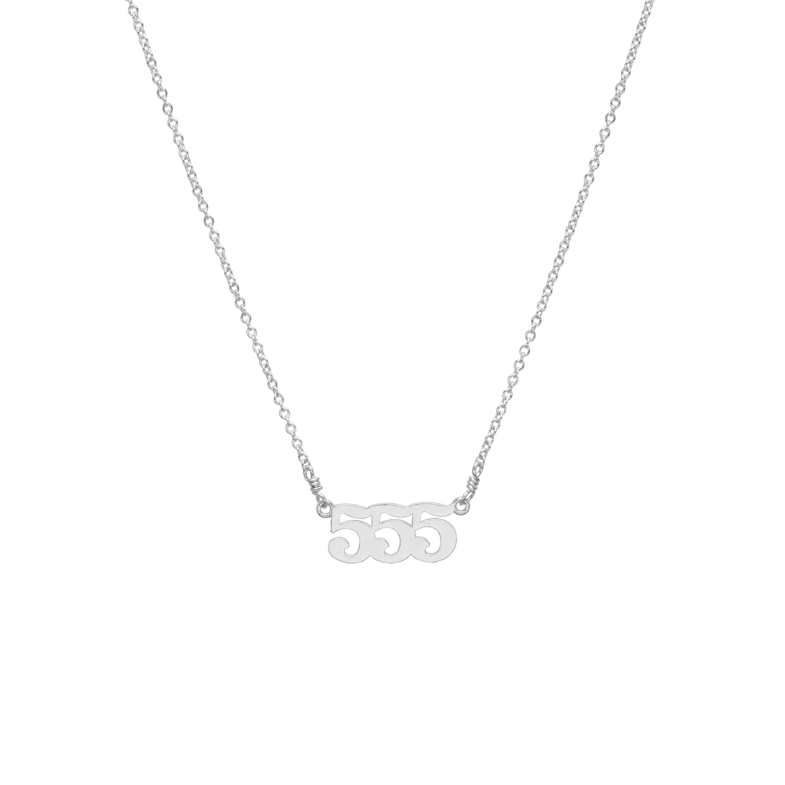 555 Angel Number Necklace