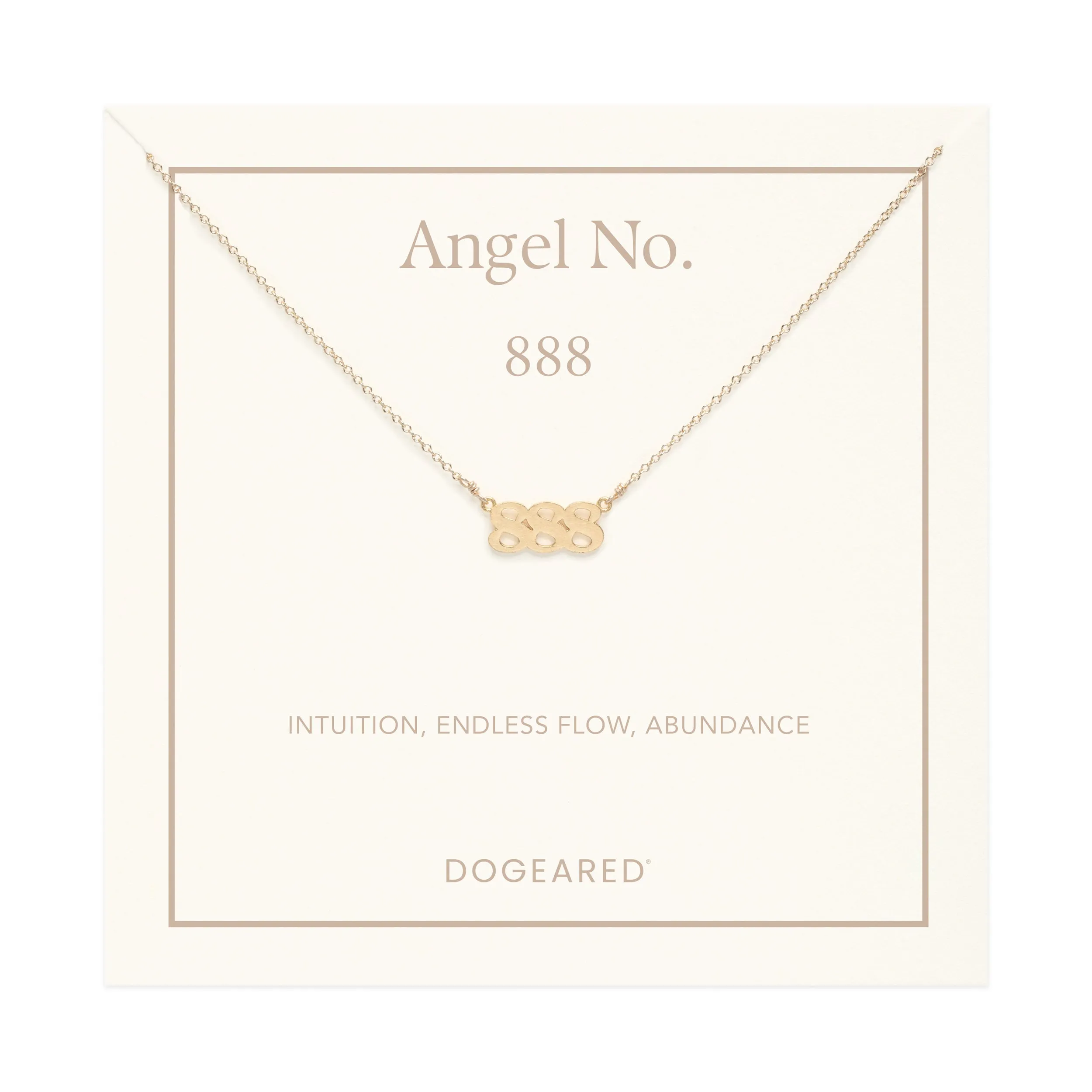 888 Angel Number Necklace