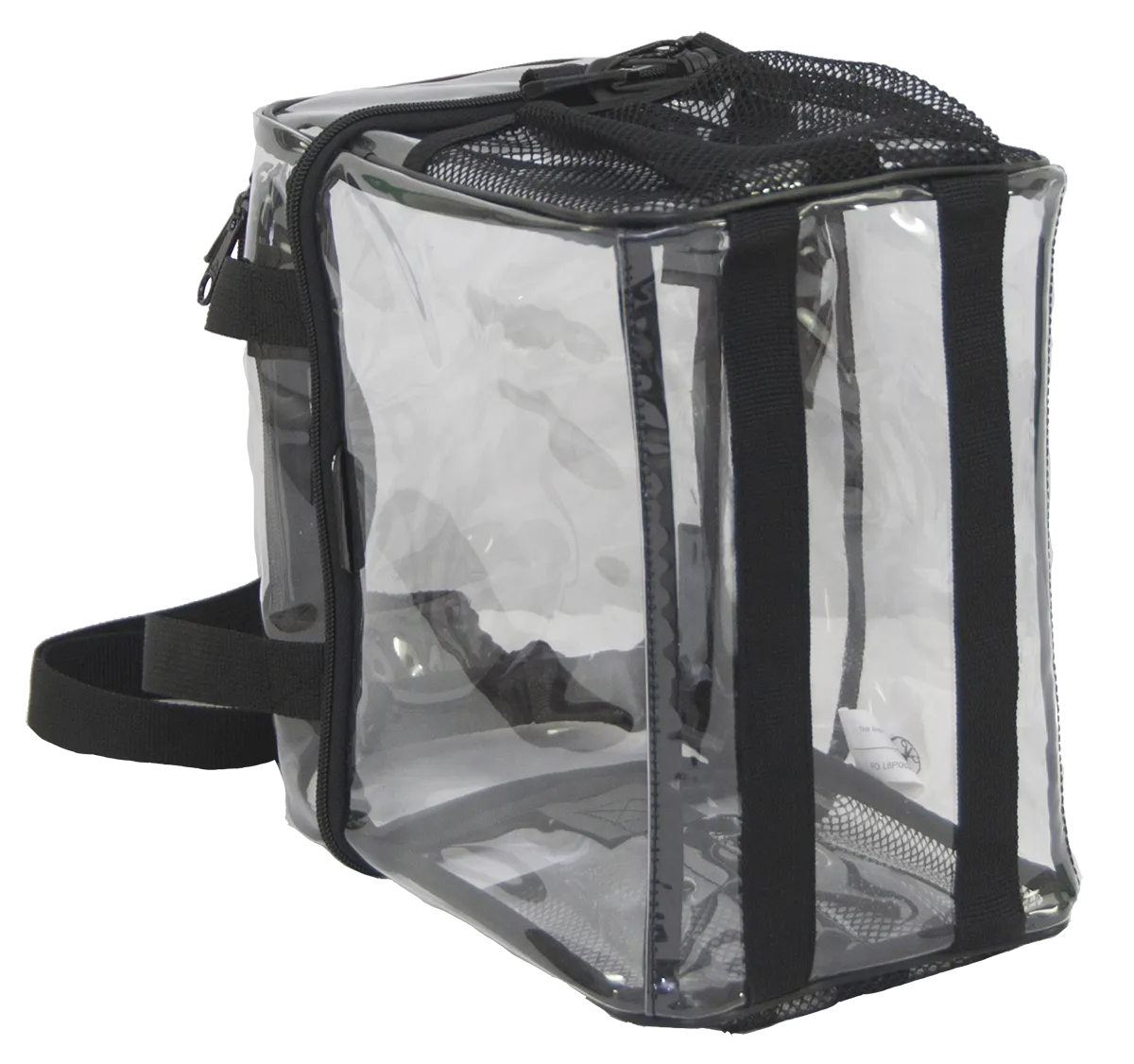 Amaro Double Compartments Clear Lunch Bag