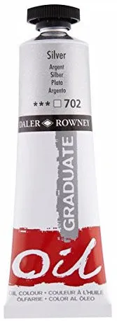 Daler Rowney Graduate Oil Colors SILVER