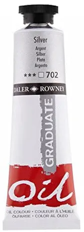 Daler Rowney Graduate Oil Colors SILVER