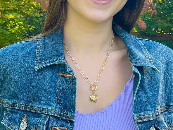 Elegant Almond Chain | Layering Queen