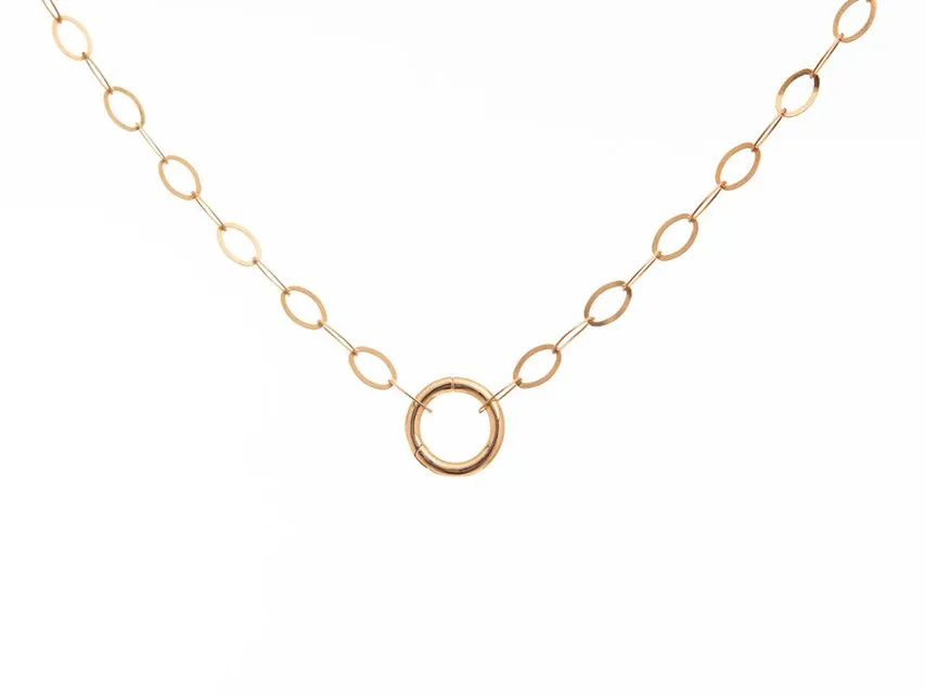 Elegant Almond Chain | Layering Queen
