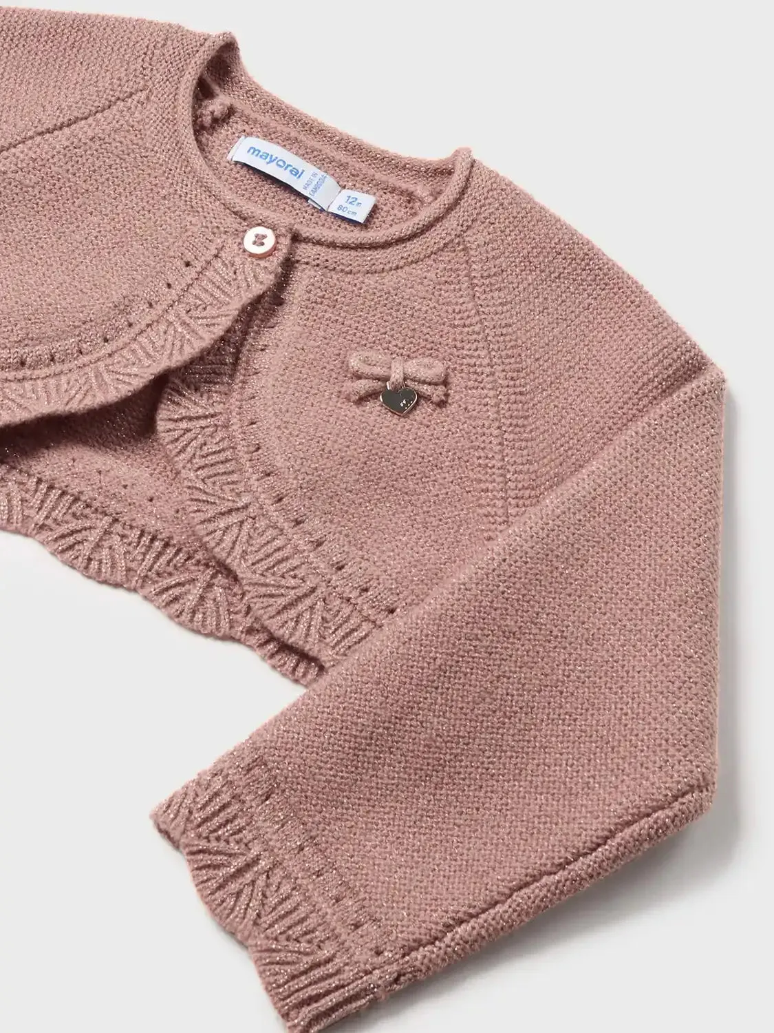 Mayoral Knitted Cardigan - Pink