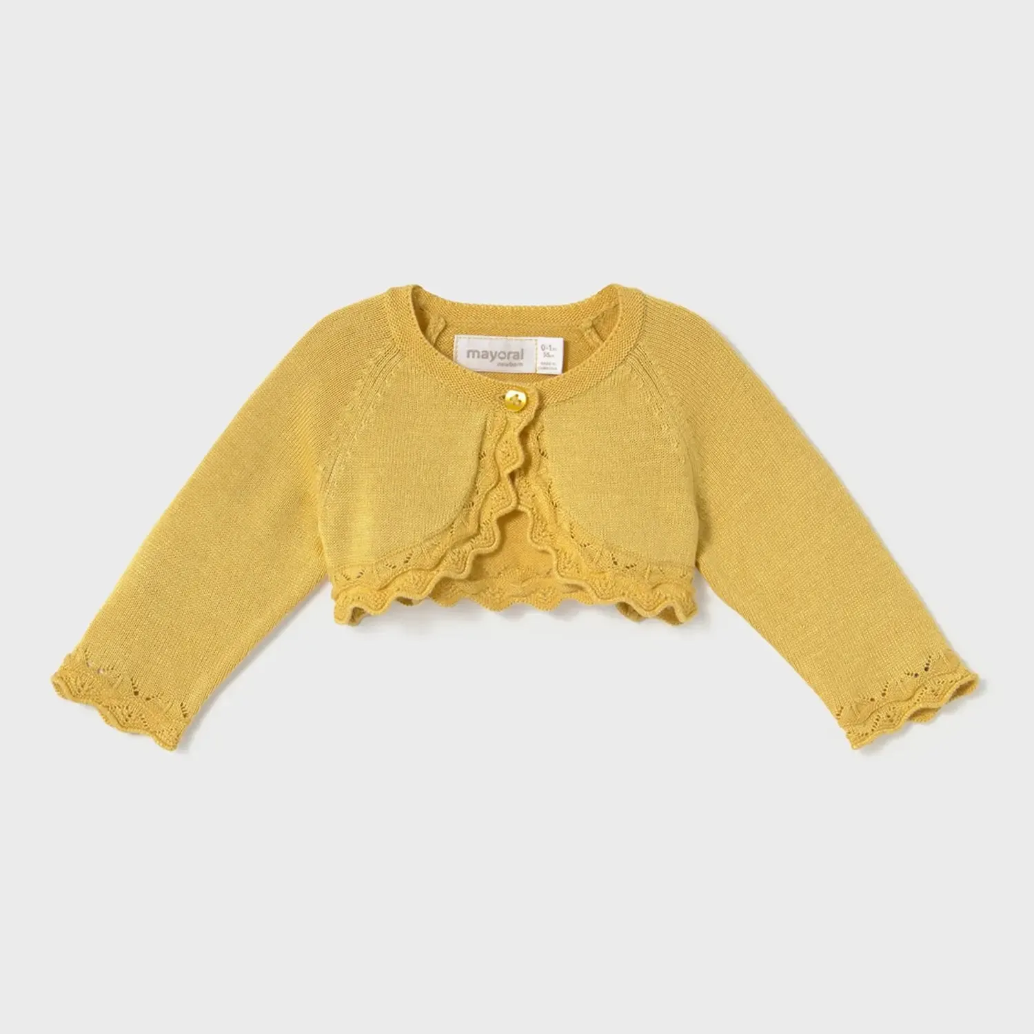 Mayoral Knitted Cardigan - Sunflower