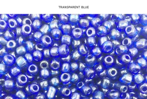 SBDF1006 Transparent Clear 6/0  Seed Bead