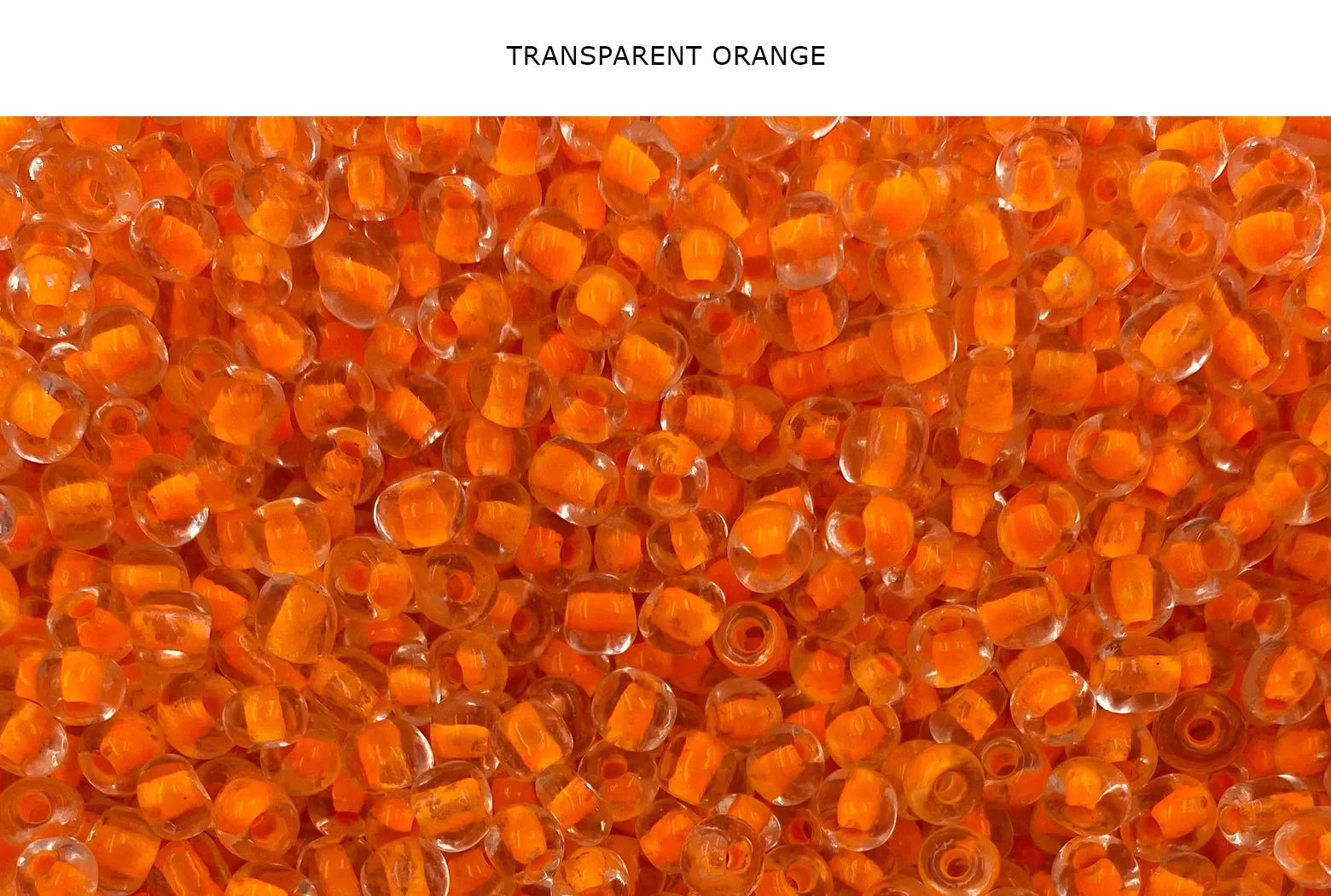 SBDF1006 Transparent Clear 6/0  Seed Bead