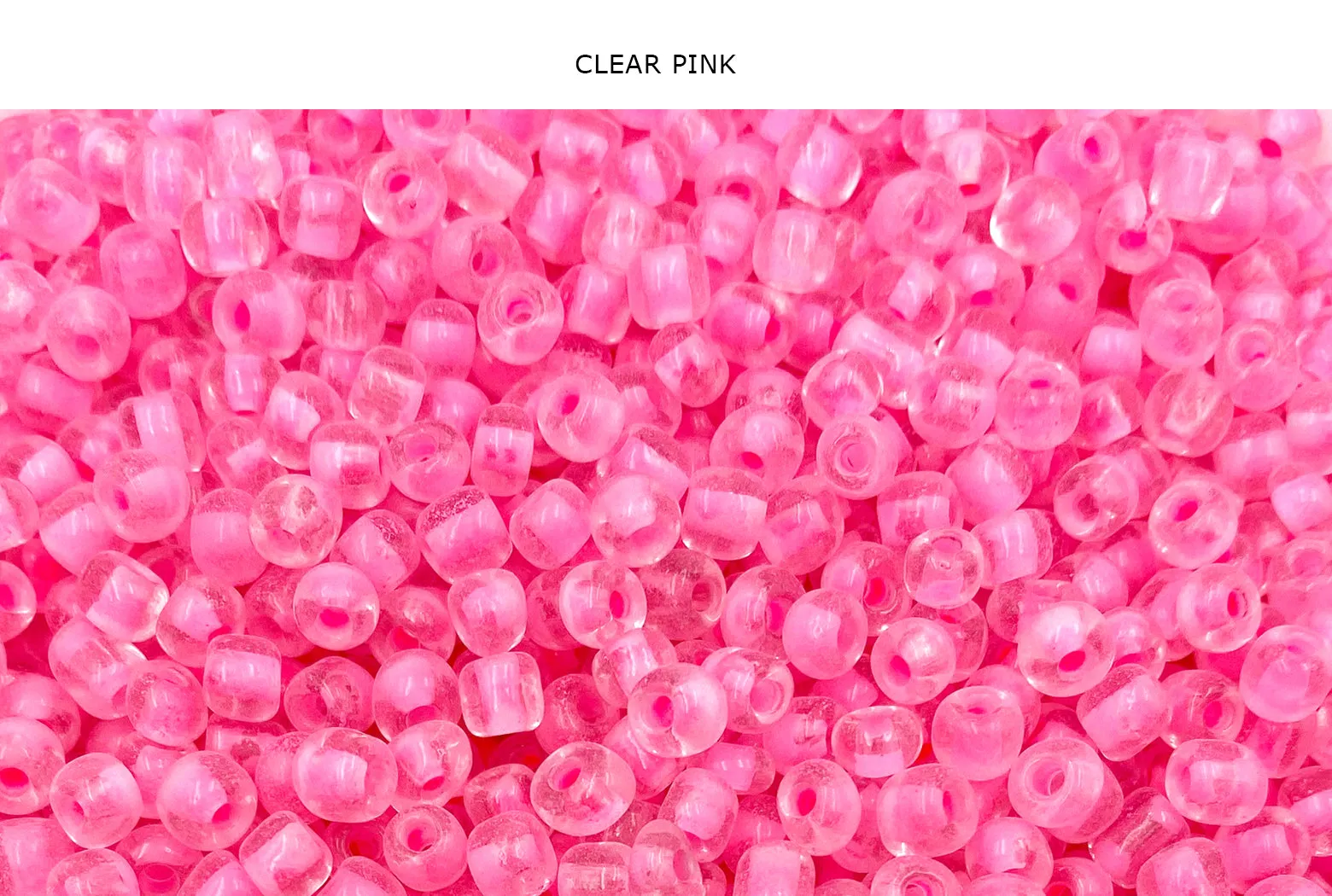 SBDF1006 Transparent Clear 6/0  Seed Bead