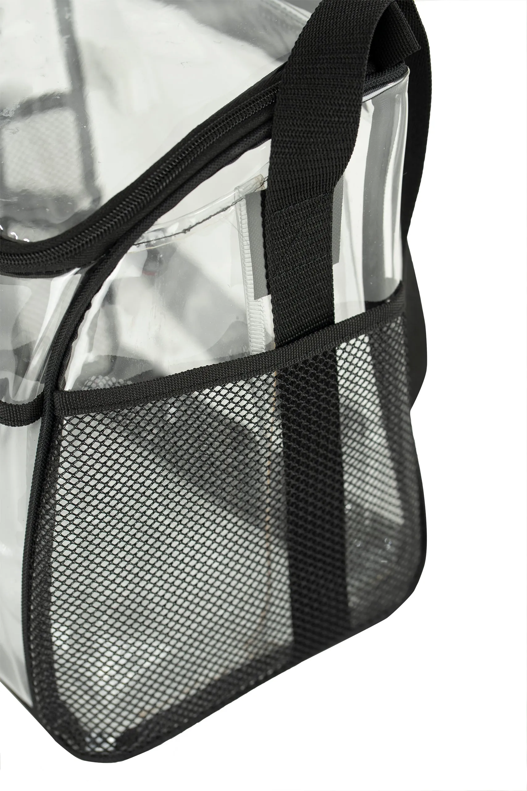 V.1 Amaro Clear Lunch Bag With Removable Insert - 9.75"LX8"WX9.5"H (MEDIUM)