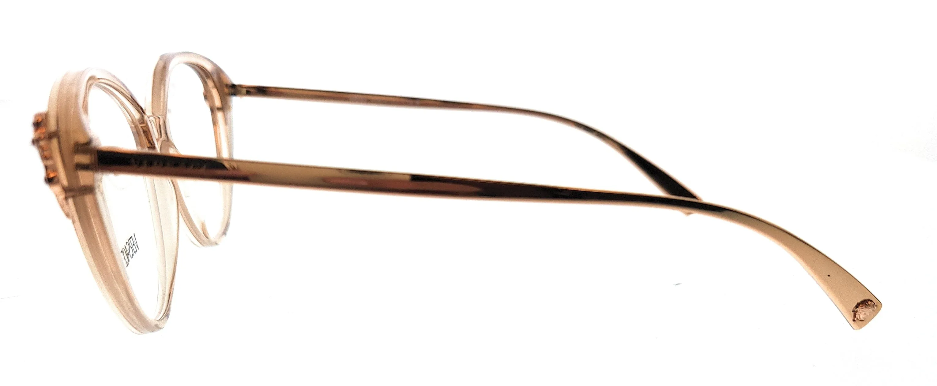 Versace 0VE3262B 5215 Transparent Brown Cateye Optical Frames