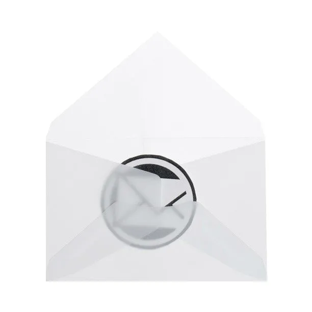 White Translucent Envelopes